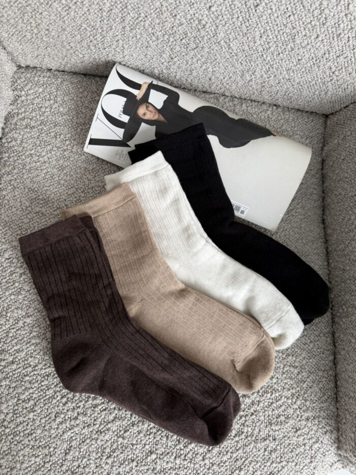 Skarpetki Frotte w prążek