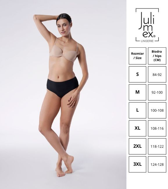 Simple String Maxi - stringi z wysokim stanem CZARNE