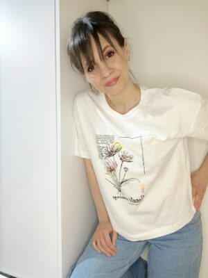 T-shirt bawełniany Zapis Natury