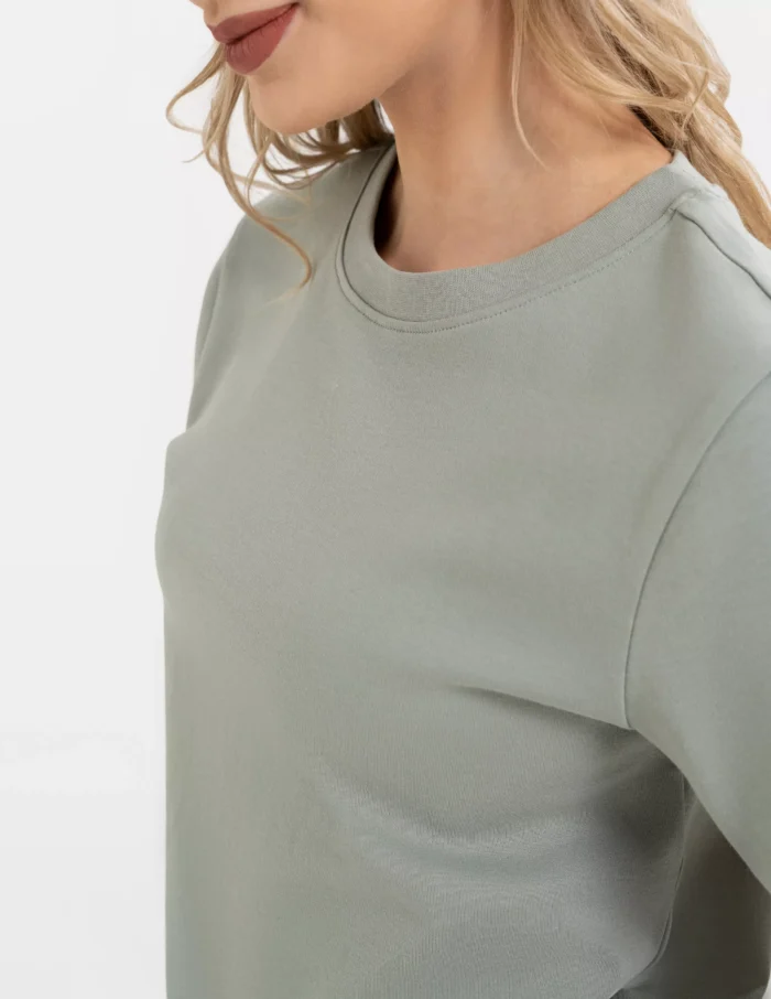 T-shirt bawełniany KHAKI