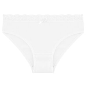 Figi dziewczęce białe